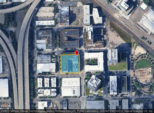 1481 Nw 13Th Ave, Portland, OR Parcel Map