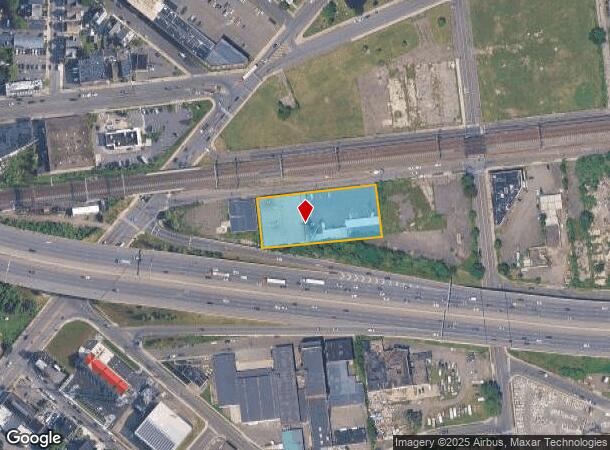  1591 Railroad Ave, Bridgeport, CT Parcel Map
