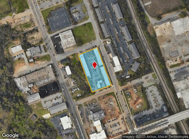  521 College St, Columbia, SC Parcel Map