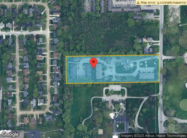  2602 Mansion Dr, Indianapolis, IN Parcel Map