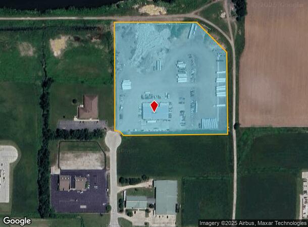  100 Madigan Dr, Lincoln, IL Parcel Map