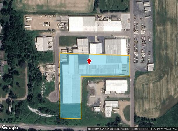 609 N Conway St, Thorp, WI Parcel Map