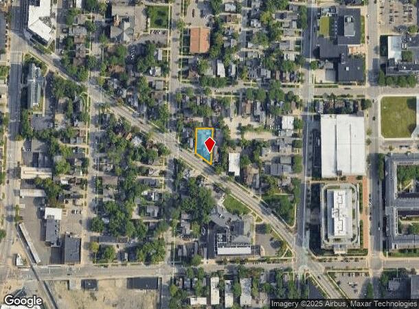 307 Packard St, Ann Arbor, MI Parcel Map