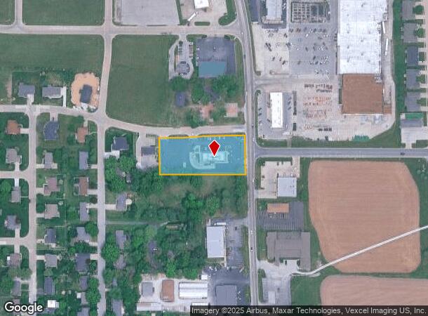  721 N Market St, Waterloo, IL Parcel Map