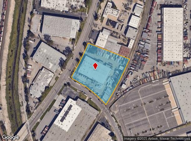  18420 S Santa Fe Ave, Compton, CA Parcel Map