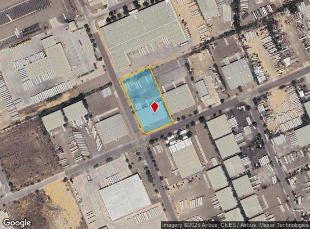  4202 Trade Center Blvd, Laredo, TX Parcel Map