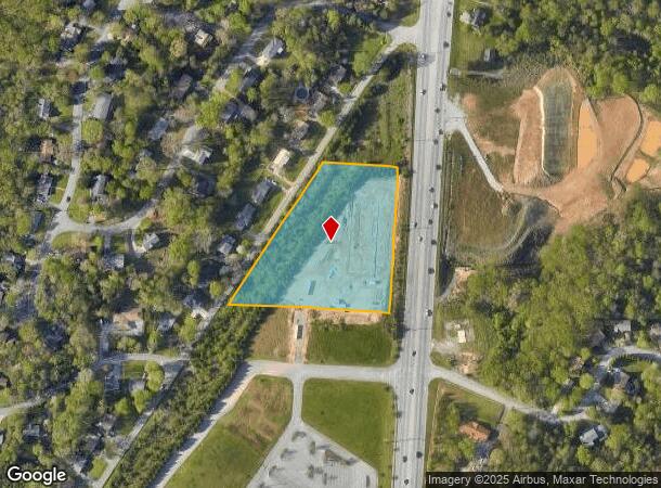  6007 Highway 153, Hixson, TN Parcel Map
