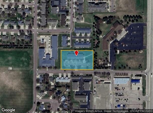  1100 E Teakwood St, Brandon, SD Parcel Map