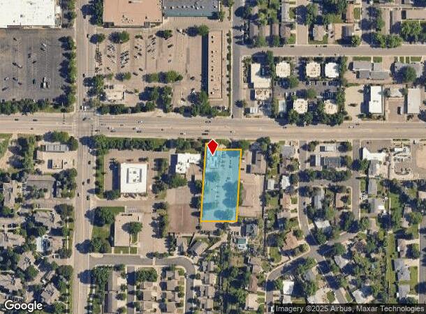  2222 W Eisenhower Blvd, Loveland, CO Parcel Map