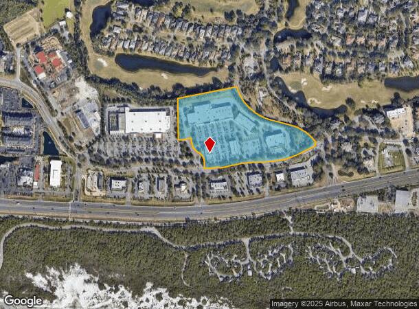  4463 Commons Dr W, Destin, FL Parcel Map