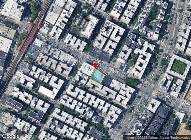  110 E 170Th St, Bronx, NY Parcel Map