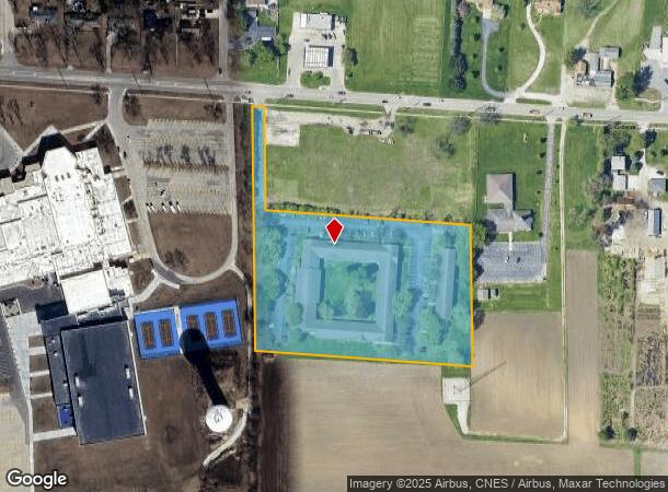 1100 W Jeffery St, Kankakee, IL Parcel Map