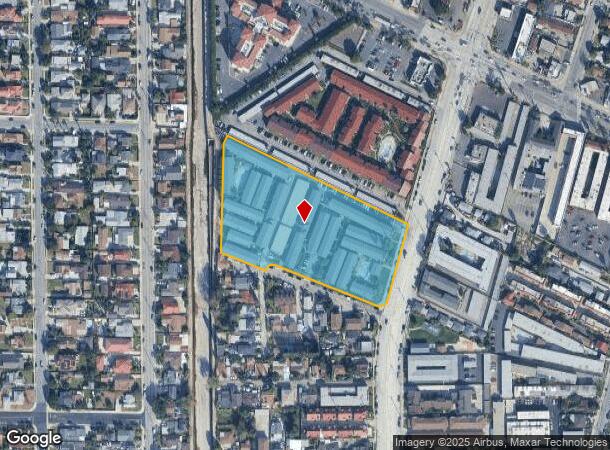  3815 Baldwin Ave, El Monte, CA Parcel Map