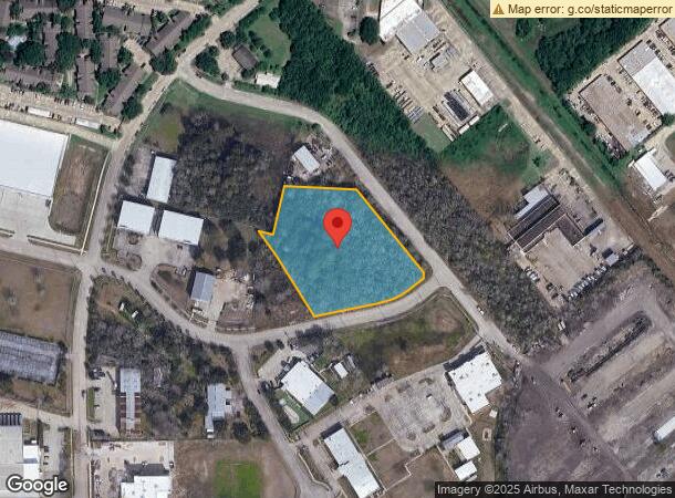  0 Ellington Park Dr, Webster, TX Parcel Map