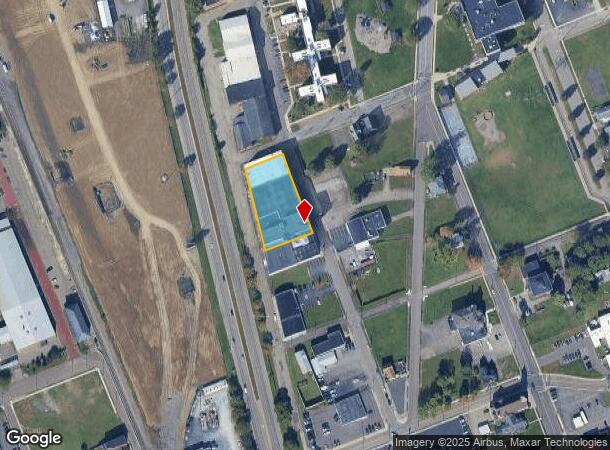  515 Baldwin St, Elmira, NY Parcel Map