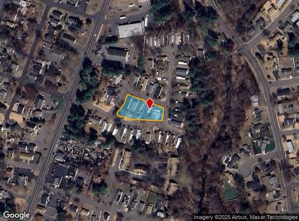  414 East St, Plainville, CT Parcel Map