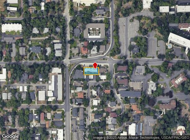  911 W 7Th Ave, Spokane, WA Parcel Map