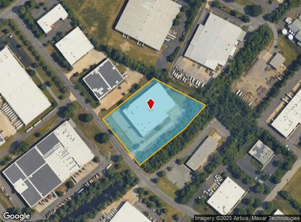  1501 Lancer Dr, Moorestown, NJ Parcel Map