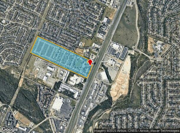  7109 W Loop 1604 N, San Antonio, TX Parcel Map