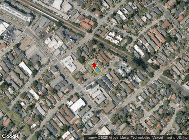 321 Grand Blvd, San Mateo, CA Parcel Map