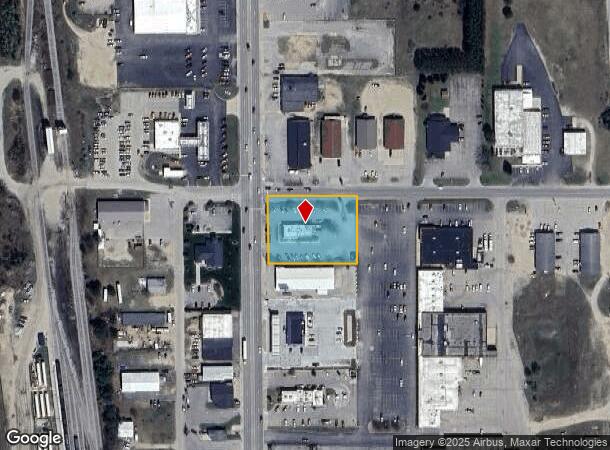  1570 N Mitchell St, Cadillac, MI Parcel Map