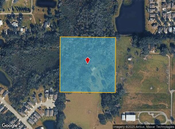 30839 Satinleaf Ln, Wesley Chapel, FL Parcel Map