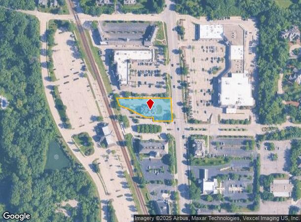  884 S Waukegan Rd, Lake Forest, IL Parcel Map