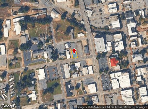  222 W Whitner St, Anderson, SC Parcel Map