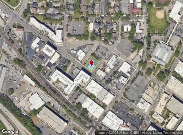 1000 W Main St, Durham, NC Parcel Map