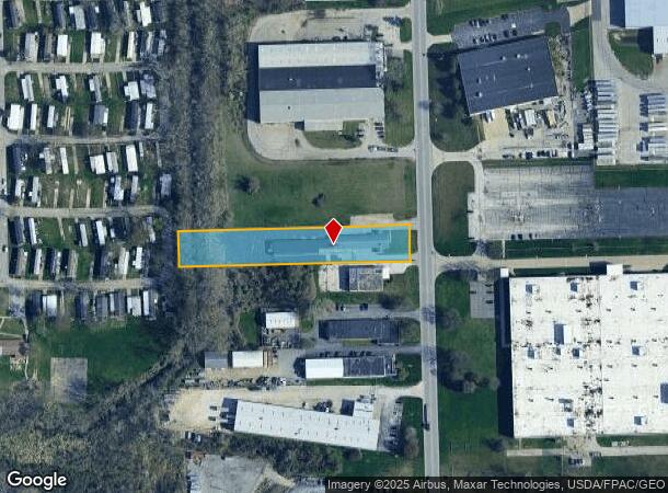 5527 Enterprise Blvd, Toledo, OH Parcel Map