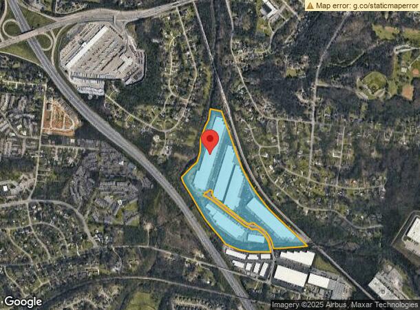  401 Space Park S, Nashville, TN Parcel Map