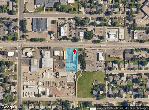  1710 W Eisenhower Blvd, Loveland, CO Parcel Map