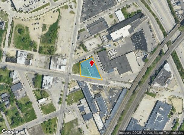  1314 Holden St, Detroit, MI Parcel Map