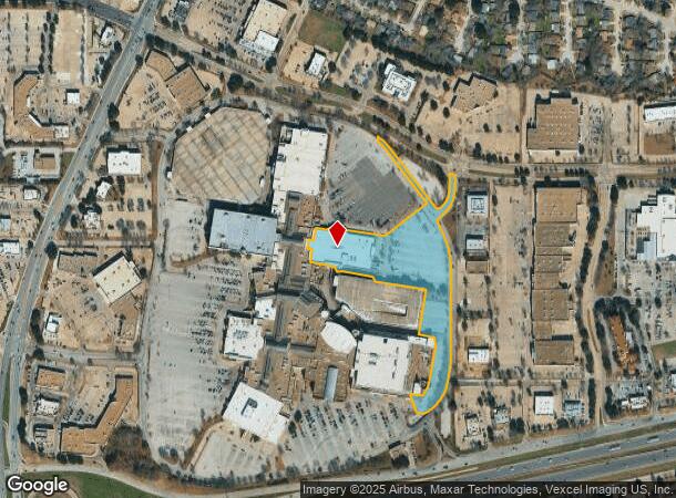 3851 S Cooper St, Arlington, TX Parcel Map