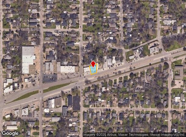 4023 W Jefferson Blvd, Dallas, TX Parcel Map