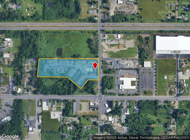  11016 Waller Rd E, Tacoma, WA Parcel Map