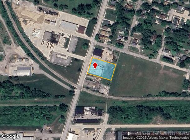  1716 S Jefferson Ave, Saginaw, MI Parcel Map