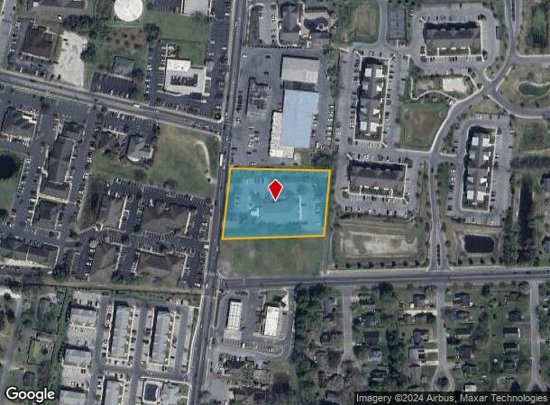  1315 S Division St, Salisbury, MD Parcel Map