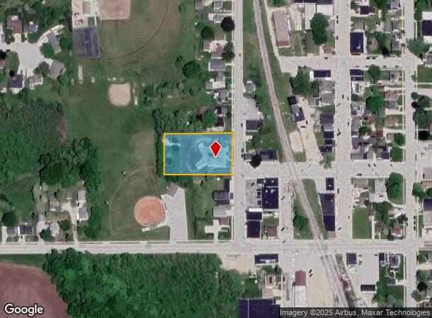  201 Allen St, Random Lake, WI Parcel Map