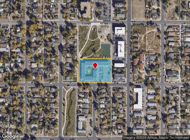  8805 E 12Th Ave, Denver, CO Parcel Map