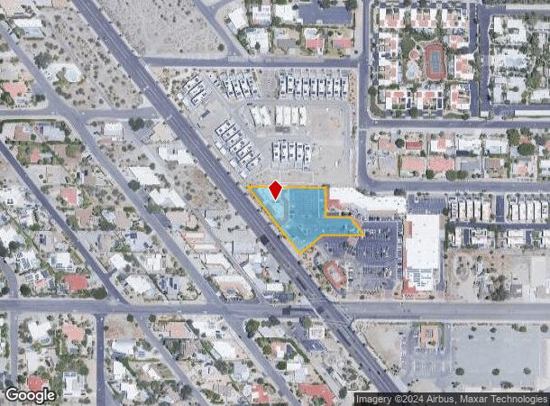  2500 N Palm Canyon Dr, Palm Springs, CA Parcel Map