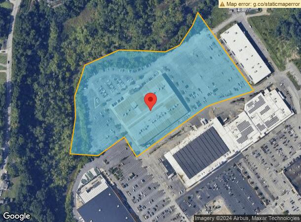  1025 Washington Pike, Bridgeville, PA Parcel Map