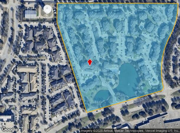 8404 Warren Pky, Frisco, TX Parcel Map