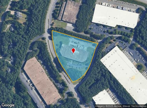  600 Satellite Blvd Nw, Suwanee, GA Parcel Map