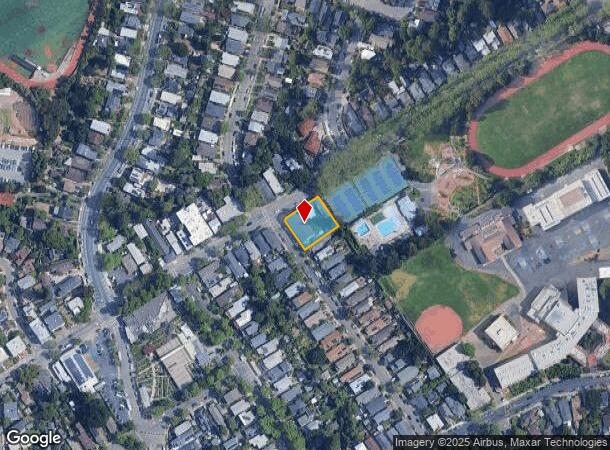  1640 Hopkins St, Berkeley, CA Parcel Map