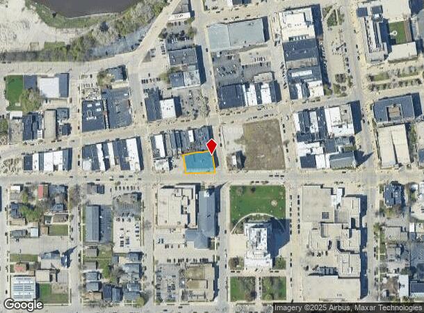 610 College Ave, Racine, WI Parcel Map