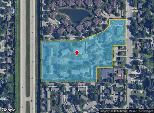  1705 Coolidge Rd, East Lansing, MI Parcel Map