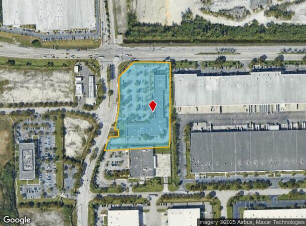  10505 Nw 112Th Ave, Medley, FL Parcel Map