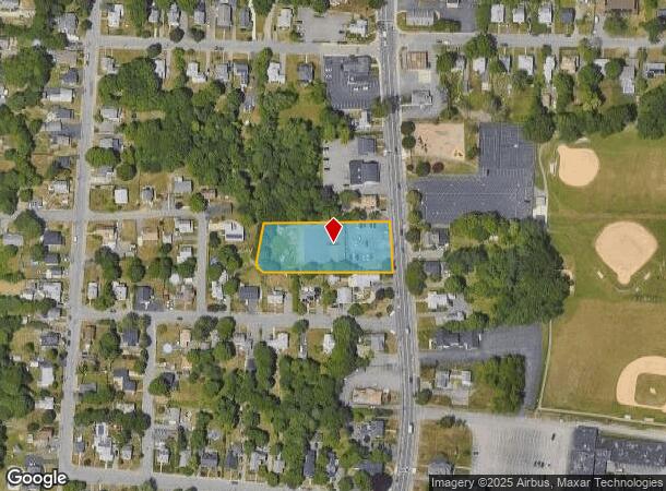 102 S Franklin St, Holbrook, MA Parcel Map