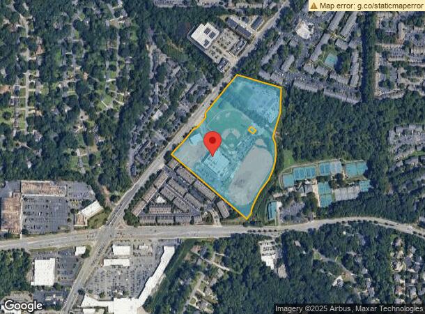  6751 Roswell Rd, Atlanta, GA Parcel Map